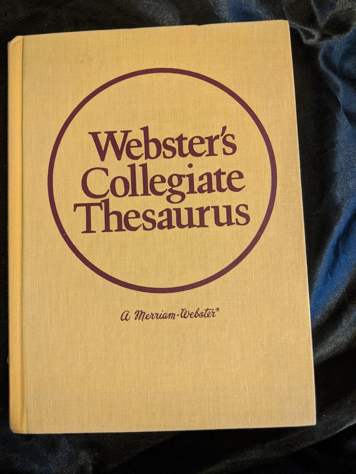 Webster&#39;s Collegiate Thesaurus Hardcover - $6.92