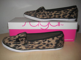 Sugar Shoes Size 8.5 M New Womens Kasper Cheetah Loafers EUR 39 UK 6 - £54.40 GBP