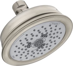 Hansgrohe Croma 100 Classic 5-Inch Classic Showerhead 3-Spray In, 04930820. - £70.31 GBP