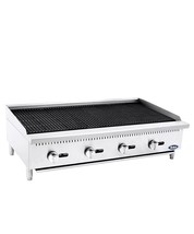 48&quot; LAVA ROCK CHAR BROILER COMMERCIAL RESTAURANT DUTY ATCB48 NATURAL OR ... - $1,678.00