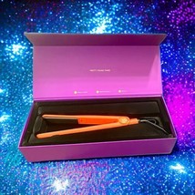 PYT HAIR Titanium Styler 1&quot; Neon Orange NIB MSRP $300 Brand New In Box - $98.99