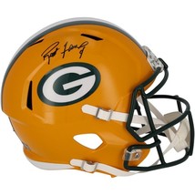 Brett Favre Autographed Green Bay Packers Full Size Speed Helmet Fanatics - £579.82 GBP