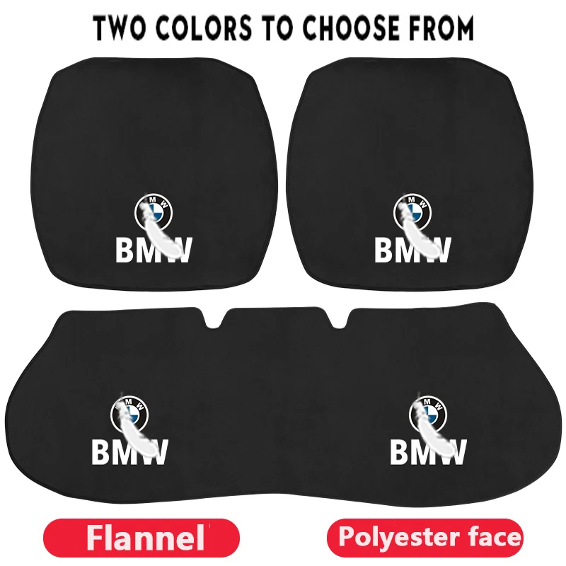 Four Seasons Car Seat Cover Ice Velvet Car Seat Protector For  BMW X1 X3... - £18.21 GBP+