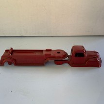 Tootsietoy Vintage Diecast Red Semi Tractor Trailer Body Shell from 1950s - £19.75 GBP