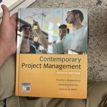 Contemporary Project Management 4th edition 2019, Hardcover Anantatmula.... - $22.76