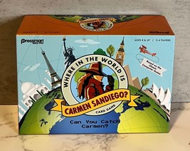 Where in the World is Carmen San Diego Family Board Game 2017 Target Exc... - £11.00 GBP