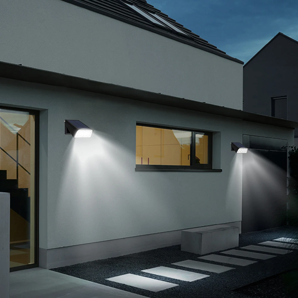 2PACK Lok Yiu Foldable Super Brightness Outdoor Wall-Mounting Solar 10LEDs Light - £165.57 GBP