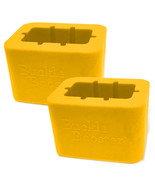 Buckle Booster™ Receptacle Raiser Seat Belt Extender Pros - Yellow - 2pk - €8,51 EUR