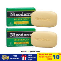 2 X Savon Au Soufre NIXODERM Pour Le Soulagement Des Problèmes De Peau... - £20.65 GBP