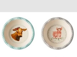 Two (2) Pioneer Woman ~ Sweet Romance ~ 4.75&quot; Mini Pie Plates ~ Stoneware (2) - £17.87 GBP