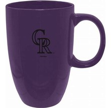 Colorado Rockies MLB 2813 Team Color Ceramic Coffee Mug Tea Cup 22 oz Purple - £19.39 GBP