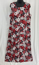 Lori by AM Casuals Floral Women&#39;s Long Sleeveless Dress Size 14 - £12.62 GBP