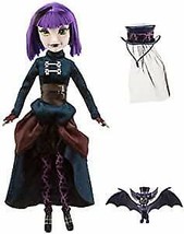 Figures Theme Parks Haunted Mansion Attractionistas with Trusted Bat Grimm - £55.34 GBP