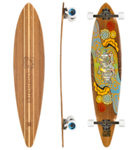 Trurute TR Ink Pin Tail Deck Longboard (Deck Only) - $90.00