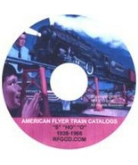 AMERICAN FLYER TRAINS CATALOGS LITERATURE on DATA DVD - $1,067.98 MXN