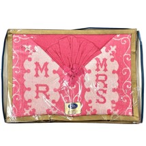 Vintage 40s-50s HIS HERS Wedding Gift 4 Pc Terry Towel Set UNUSED Origin... - $1,222.45 MXN