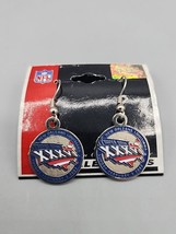 NFL Superbowl XXXVI Vintage Dangle Earings New Orleans LA - $8.89