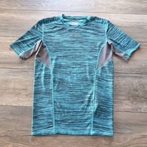 Mens Medium M Short Sleeve T Shirt Heatgear Compression - £10.47 GBP