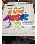 Walt Disney’s Fun with Music - DQ 1209 - Vinyl Record 1961 - £11.28 GBP