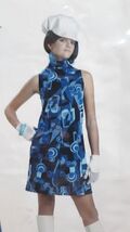 Teen Go Go Costume Size 3-5 Mod Dress Dancing Queen British Invasion 60s... - $34.61 CAD