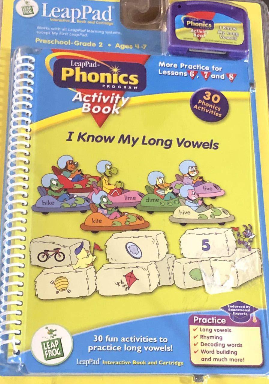 PHONICS WORKBOOK #4 Long Vowels - $8.86