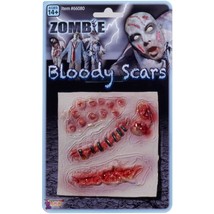 Zombie Bloody Scars - Costume Accessory - Forum Novelties - £8.01 GBP