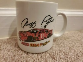 Geoff Bodine NASCAR Red Heat Tour #11 Budweiser Vintage Coffee Mug - $24.22
