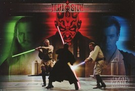 Star Wars Poster Episode I Jedi Vs. Sith Liam Neeson Ewan McGregor - £70.81 GBP