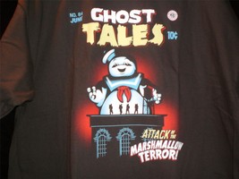 TeeFury Ghostbusters XLARGE &quot;Marshmallow Terror&quot; Ghostbusters Shirt BROWN - $15.00