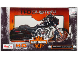 2015 Harley-Davidson Street Glide Special Black 1/12 Diecast Motorcycle Model by - £24.46 GBP