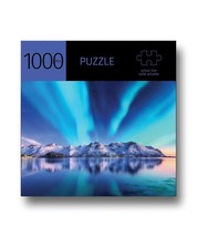 Aurora Mountains Jigsaw Puzzle 1000 Piece 27&quot; x 20&quot; Durable Fit Piece Le... - £17.89 GBP