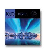Aurora Mountains Jigsaw Puzzle 1000 Piece 27&quot; x 20&quot; Durable Fit Piece Le... - £17.89 GBP