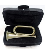 AnNafi® Brass Blowing Bugle with Box | Civil War Era Brass Bugle US Mili... - £71.84 GBP