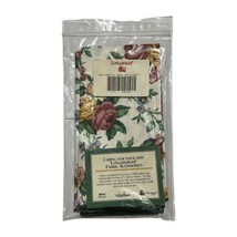 2 Longaberger Single Fabric Napkin Cotton Garden Splendor 16.75&quot; x 16.75&quot; Unused - £7.63 GBP