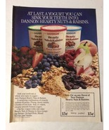1986 Dannon Yogurt Vintage Print Ad pa24 - $152.60 MXN