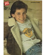 Jeremy Licht Trey Ames teen magazine pinup clipping Hard Rock t-shirt 16... - $5.00