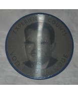 1960 Experience Counts Vote Nixon And Lodge 2 1/2&quot; Flasher Vari-Vue - £9.80 GBP