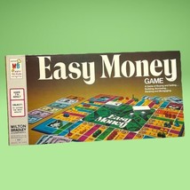 Vintage 1974 Milton Bradley Easy Money Board Game Pieces Sealed Never Played - £23.97 GBP