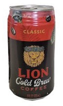 Lion Coffee Cold Brew Classic Drink  11 Oz Can (Pack Of 6 Cans) - $87.12