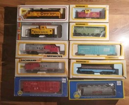 HO Train Lot Bachmann AHM Untested Chessie Burlington Santa Fe Penn Gulf  - $1,479.43 MXN