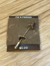 New Vintage Pin N&#39; Pierced Hat Pin Lapel Estate Fashion Jewelry KG JD - £11.59 GBP