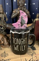 &quot;Tonight We Fly&quot; Rae Dunn - 8.5&quot; Halloween Witch Topper Mug New With Tags In Box - £20.46 GBP
