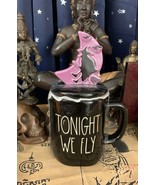 &quot;TONIGHT WE FLY&quot; RAE DUNN - 8.5&quot; Halloween Witch Topper Mug New with Tag... - $35.42 CAD