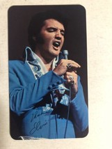 Elvis Presley Wallet Calendar Vintage RCA Victor Elvis In Blue Jumpsuit - $4.94
