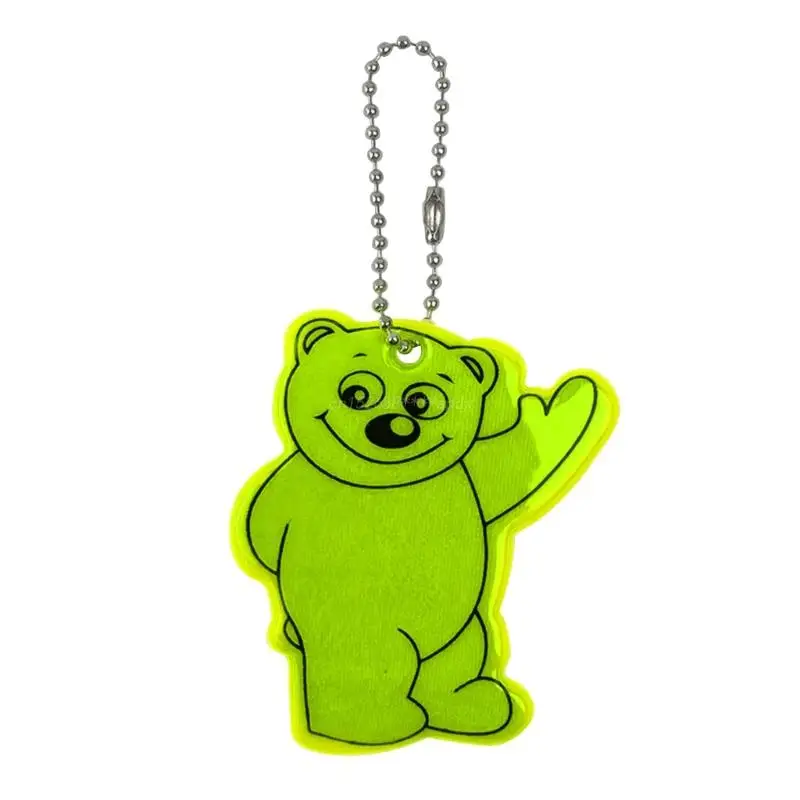 Yrings stylish reflective bear gear backpacks strollers jackets safe reflector keychain thumb200