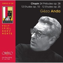 Chopin: 24 Preludes op28, 12 Etudes op10, 12 Etudes op25  - $15.00