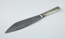 Georg Jensen Sterling Silver Acadia-Blok Cake Knife Nice Designer - £301.67 GBP