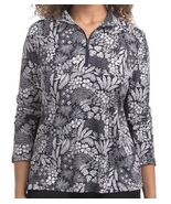 NWT TOMMY BAHAMA Sweeting Cay Navy Blue Long Sleeve Golf Tennis Shirt M ... - $49.99