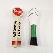 Bomber Brewing Beer Tap Handle Lot of 2 Avant Garde Pils Parklife Vancou... - $48.37