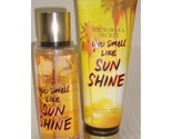 Victoria Secret YOU SMELL LIKE SUN SHINE 2 Piece SET Fragance Mist &amp; Lot... - £47.36 GBP